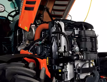 Под капотом Kubota M7001 Series '2015–18