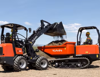 Kubota RT210 Canopy, Kubota KC250HR-4