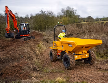 Kubota KX080-4α2, Thwaites 6 Tonne Power Swivel
