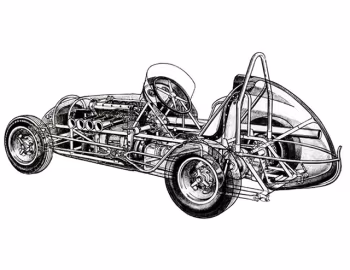 Kurtis Kraft Offenhauser Midget '1947