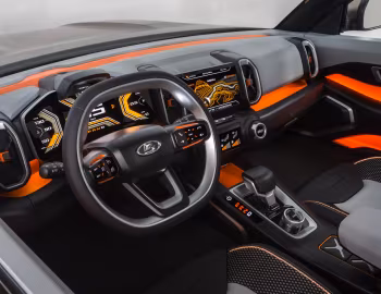Інтер'єр Lada 4×4 Vision '08.2018