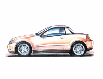 Скетч Lada Roadster Concept '2000