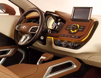 Інтер'єр Lada XRAY Concept '08.2012