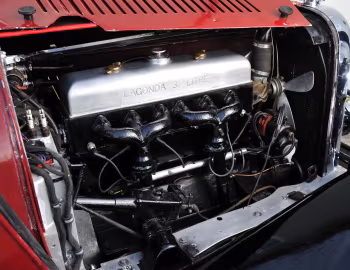 Под капотом Lagonda 3 Litre T7 Tourer '1933