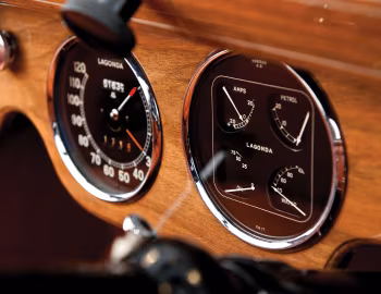 Комбинация приборов Lagonda LG6 Rapide Drophead Coupe '1938