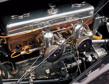 Под капотом Lagonda LG6 Rapide Tourer '1937