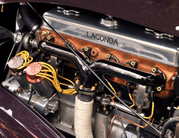 Под капотом Lagonda LG6 Rapide Tourer '1937