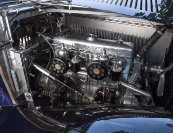 Под капотом Lagonda M45 Saloon