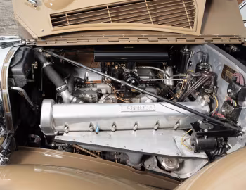 Под капотом Lagonda V12 Rapide Drophead Coupe '1938–39