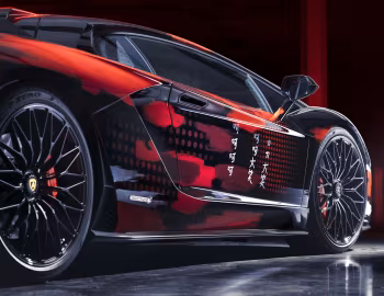 Lamborghini Aventador S by Yohji Yamamoto '10.2020