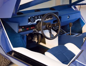 Інтер'єр Lamborghini Countach LP400 [Worldwide] '1974–78