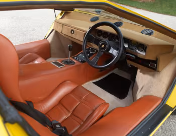 Painel frontal Lamborghini Countach LP400 [UK-spec] '1974–78