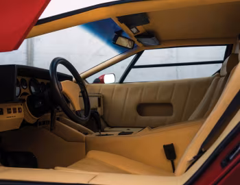 Interior Lamborghini Countach "25 Anniversario" [North America] '1988–90