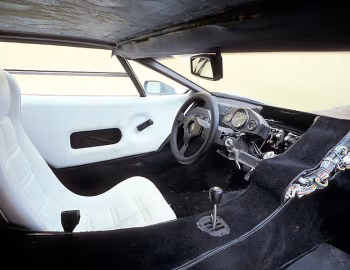 Intérieur Lamborghini Countach Evoluzione '1987