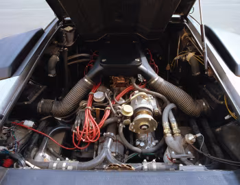 Sous la capuche Lamborghini Countach Evoluzione '1987