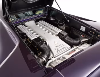 Sob o capô Lamborghini Diablo SV [UK-spec] '1998–99