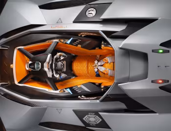 Interior Lamborghini Egoista '05.2013