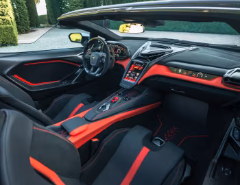 Intérieur Lamborghini Fenomeno Roadster '2026