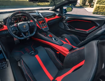 Intérieur Lamborghini Fenomeno Roadster '2026