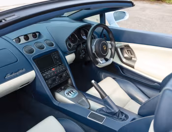 Interior Lamborghini Gallardo Spyder [UK-spec] '2006–08