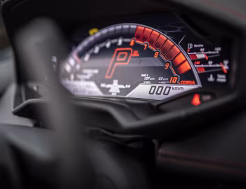 Комбінація приладів 2020–23 Lamborghini Huracán EVO [North America] (LB724) '2019–23