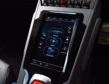 Interior Lamborghini Huracán EVO [UK-spec] (LB724) '2019–23