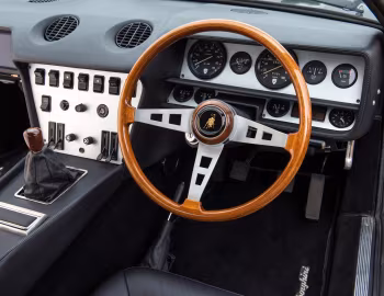 Painel frontal Lamborghini Jarama 400 GTS [UK-spec] '1973–75