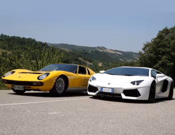 Lamborghini Aventador, Lamborghini Miura
