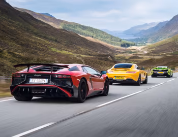 Lamborghini, McLaren, Mercedes-Benz