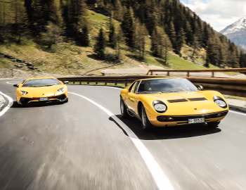Lamborghini Aventador, Lamborghini Miura