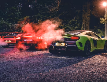 McLaren 675LT, Porsche 911 GT3 RS, Lamborghini Aventador LP 750-4 Superveloce