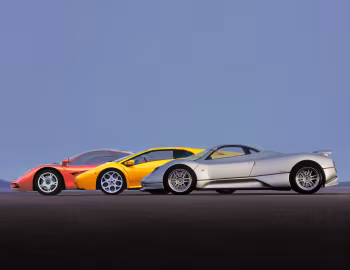 Pagani Zonda, Lamborghini, McLaren