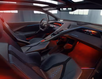 Інтер'єр Lamborghini Lanzador Concept '08.2023
