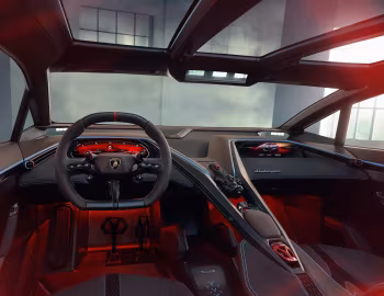 Передня панель Lamborghini Lanzador Concept '08.2023