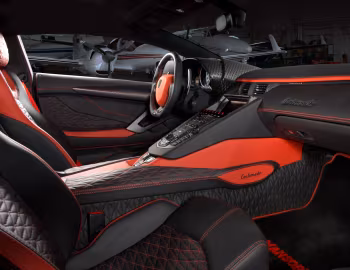 Interior Mansory Lamborghini Aventador LP700-4 "Carbonado" (LB834) '2012