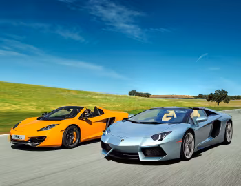 McLaren 12C Spider, Lamborghini Aventador LP 700-4 Roadster