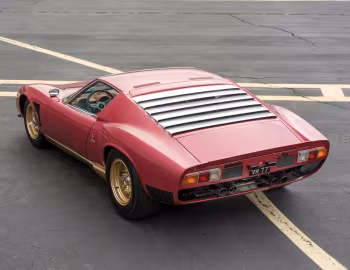 Lamborghini Miura P400 SVJ '12.1971–04.1973