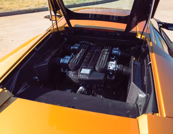 Sob o capô Lamborghini Murciélago LP 640 [North America] '2006–10