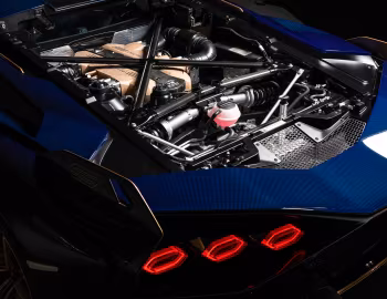 Sous la capuche Lamborghini Sián FKP 37 (#10653) '2021