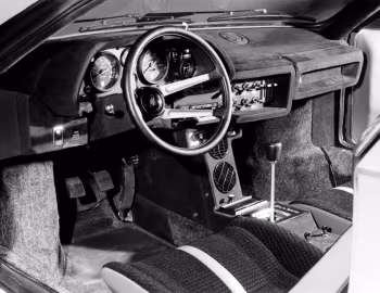 Painel frontal Lamborghini Silhouette P300 Prototipo '1976