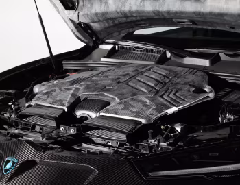 Sob o capô TopCar Lamborghini Urus R’Evo Carbon Edition '2024–pr.