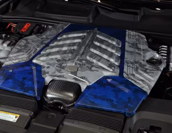 Sob o capô TopCar Lamborghini Urus R’Evo Stealth Edition (3/13) '2025