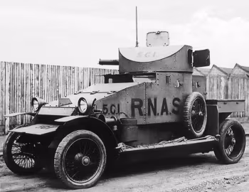 Lanchester Armoured Car (19B/38 HP) '12.1914–03.1915