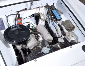 Sous la capuche Lancia Appia Coupé (812) '1957–60
