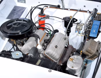 Sous la capuche Lancia Appia Coupé (812) '1957–60