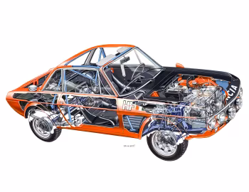 Lancia Fulvia Coupé Rallye 1.6 HF Gruppo 4 (818) '1970–74