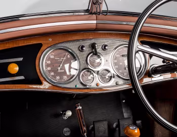 Tableau de bord Lancia Astura Cabriolet "Tipo Bocca" (233L) '1936