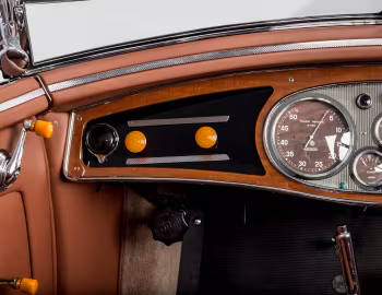 Intérieur Lancia Astura Cabriolet "Tipo Bocca" (233L) '1936