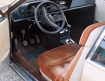 Intérieur Lancia Gamma Coupé (830) '1976–80