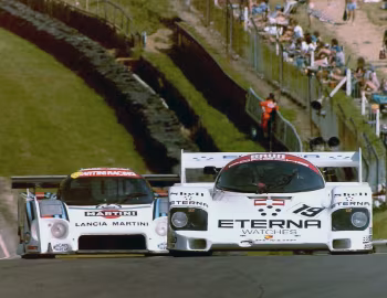 Brun Motorsport Porsche 956, Martini Racing Lancia LC2